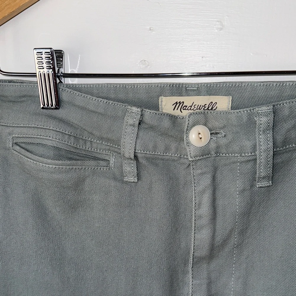Madewell Women's Light Gray Flare Jeans - Picture 4 of 6